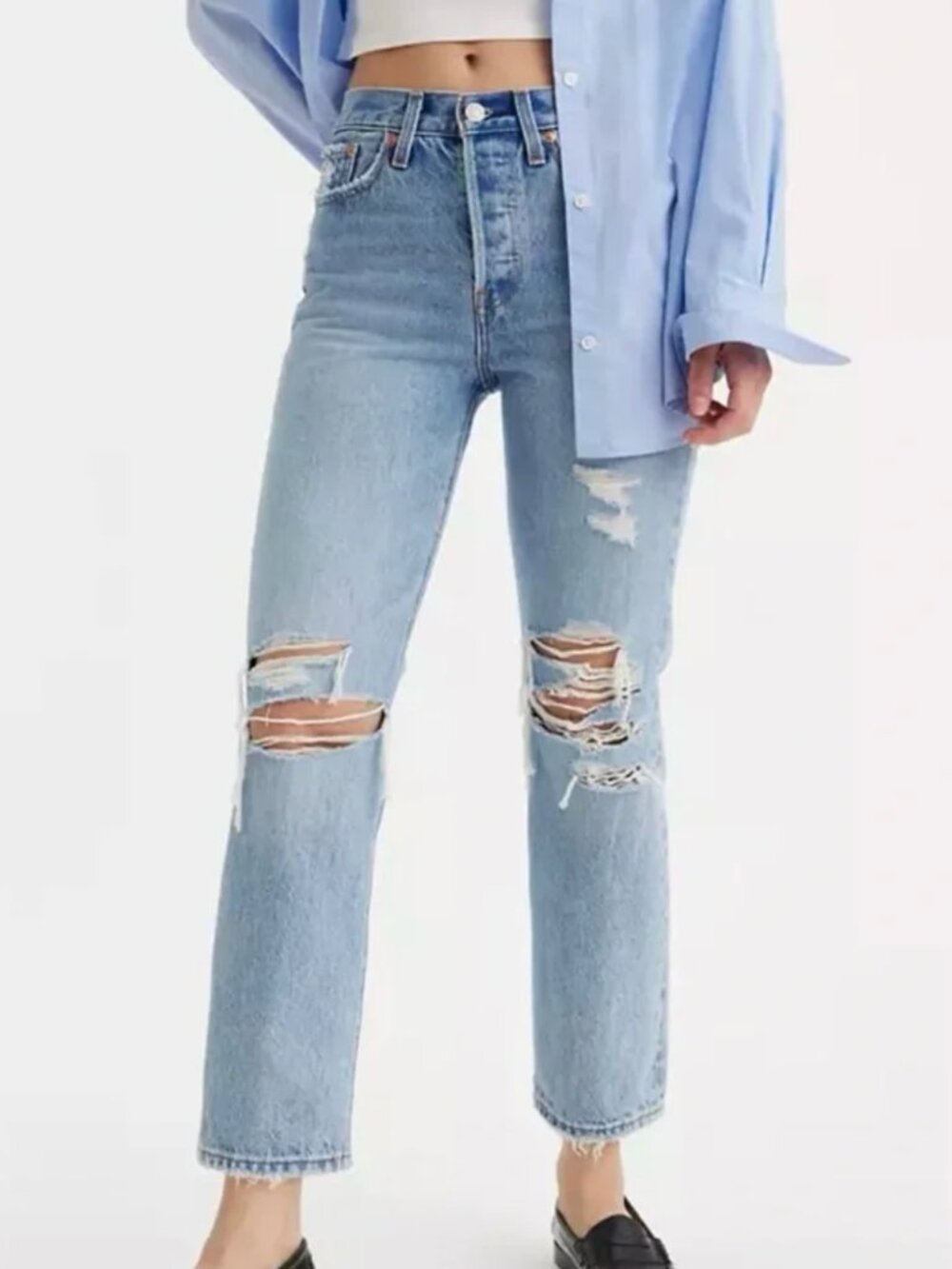 Levi’s Premium Wedgie Straight Fit Women’s Jeans - 24x26